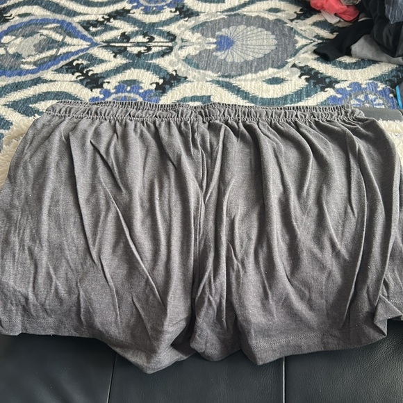 CHAMPION Women's Gray Athletic Elastic Drawstring Waist Shorts Size XL - Picture 2 of 4
